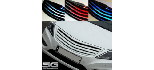 artx led luxury tuning grille hyundai grandeur hg 2011-15